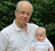 Photo of me (Dr. Peter Maggs) and my boy Cole (UCT graduate 2032 or thereabouts